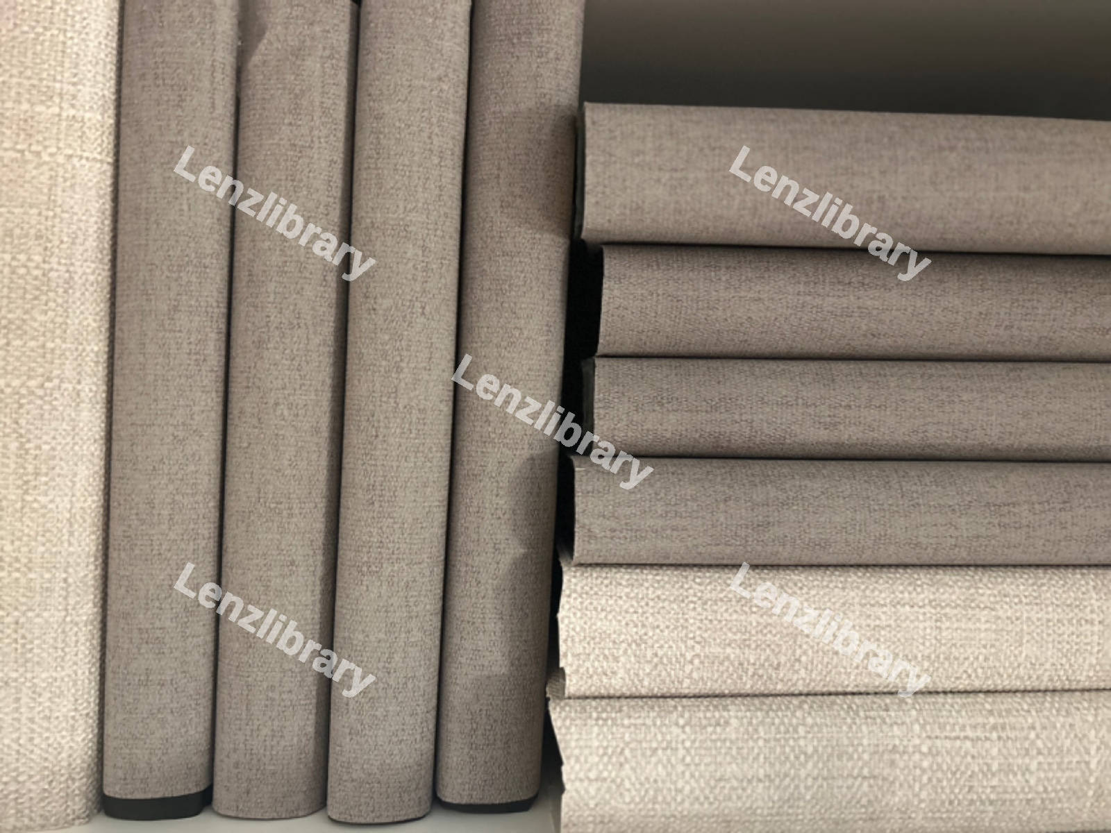Grey & White Fabrics